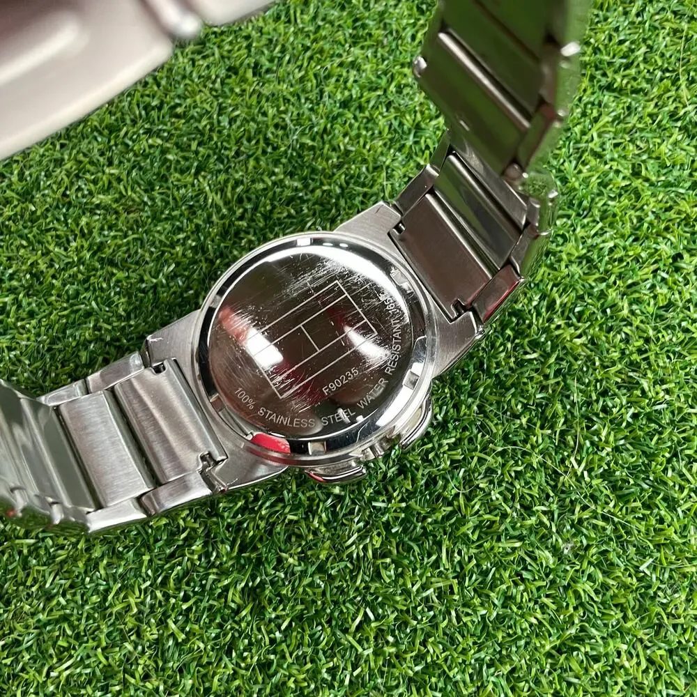 Tommy Hilfiger Mens Multifunction Stainless Steel Water Resistant Watch